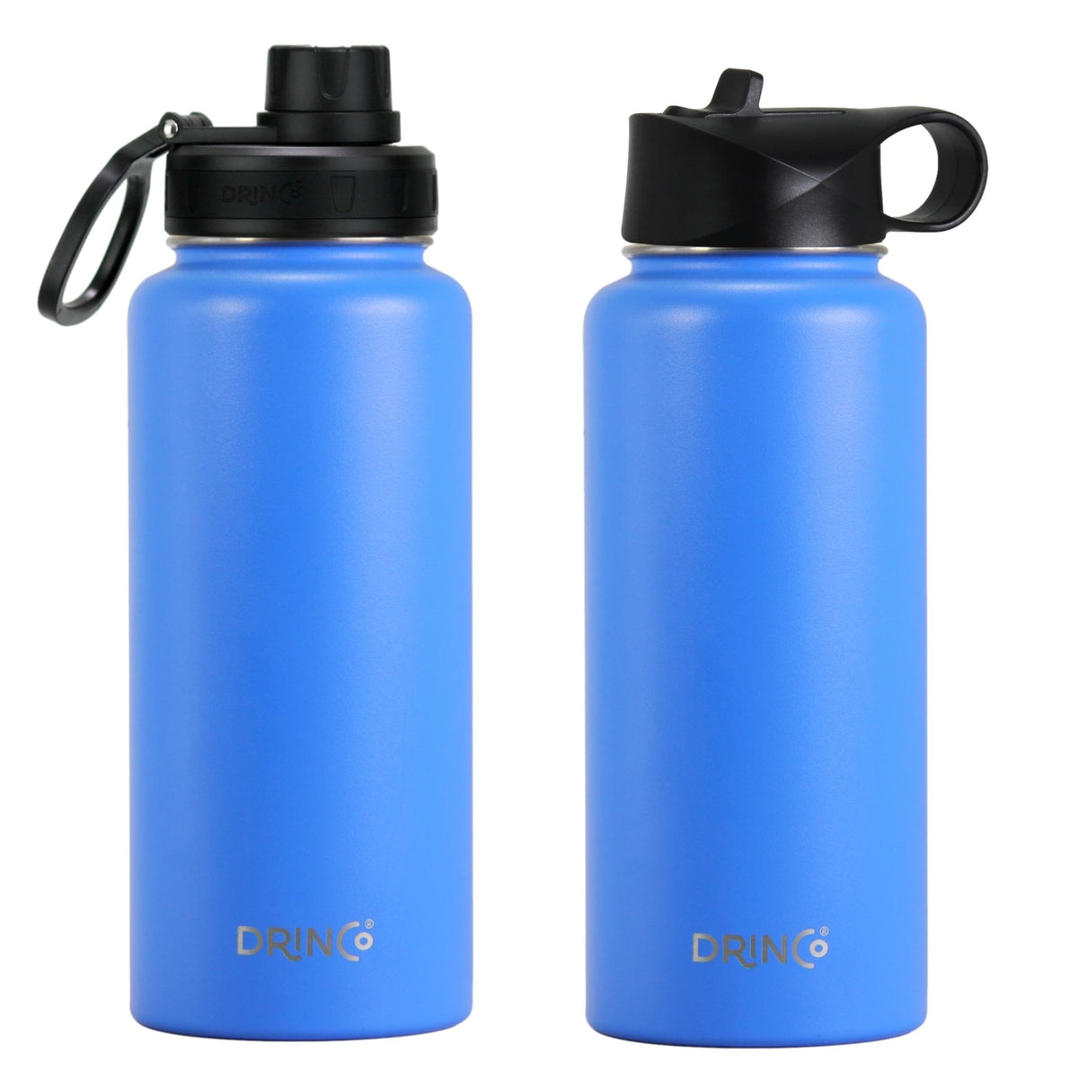 DRINCO® 32oz Stainless Steel Water Bottle - Royal Blue by Orchid Lavender