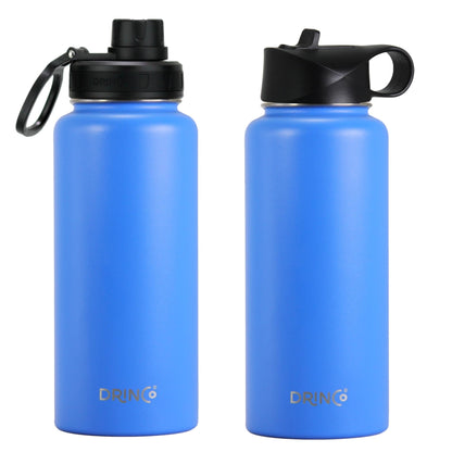DRINCO® 32oz Stainless Steel Water Bottle - Royal Blue by Orchid Lavender
