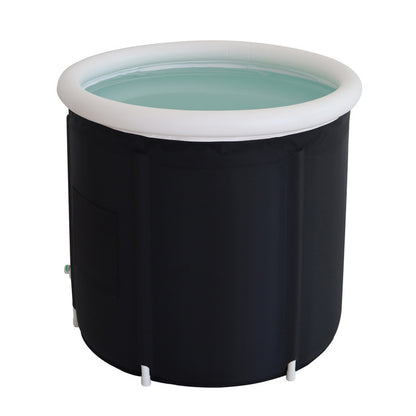 Foldable Ice Bath Tub for Athletes Recovery Ice Bucket by Teal Simba