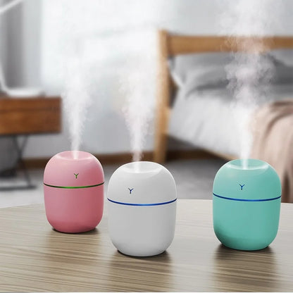 Portable Ultrasonic Humidifier USB Aroma Essential Oil Diffuser LED by Sky Pandion
