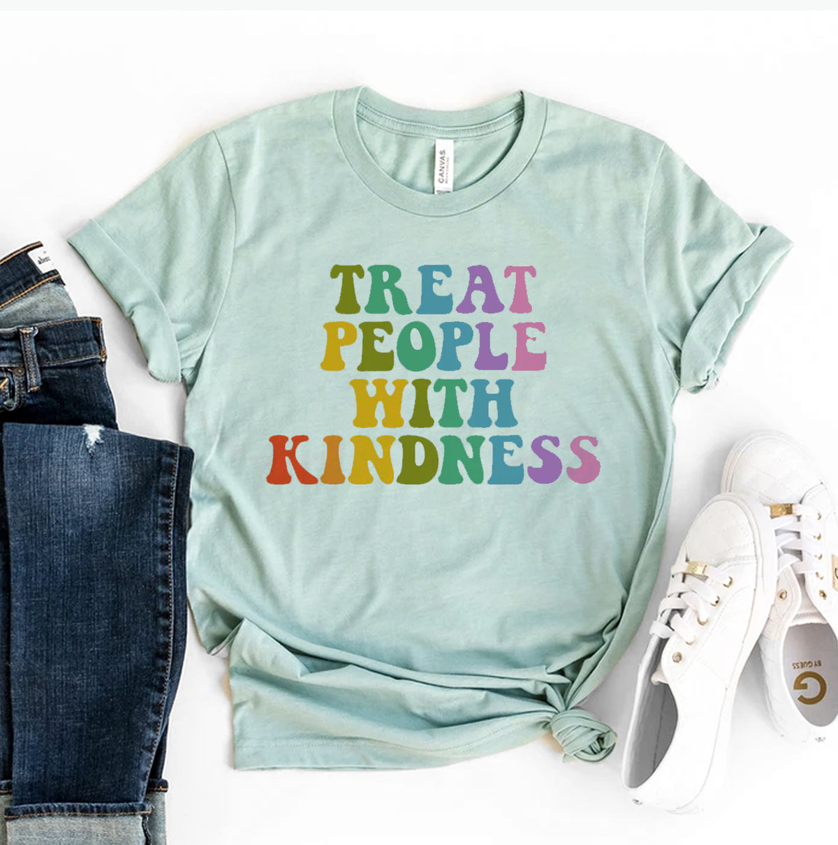 Treat People With Kindness T-shirt by Agate