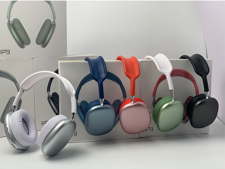 Wireless Bluetooth stereo headphones by Teal Simba, view 6