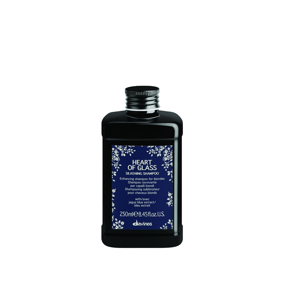 Davines Heart of Glass Silky Shampoo 250ml - Luxurious Nourishing Hair Care for Silky Smooth HairShampooTorqelo.com