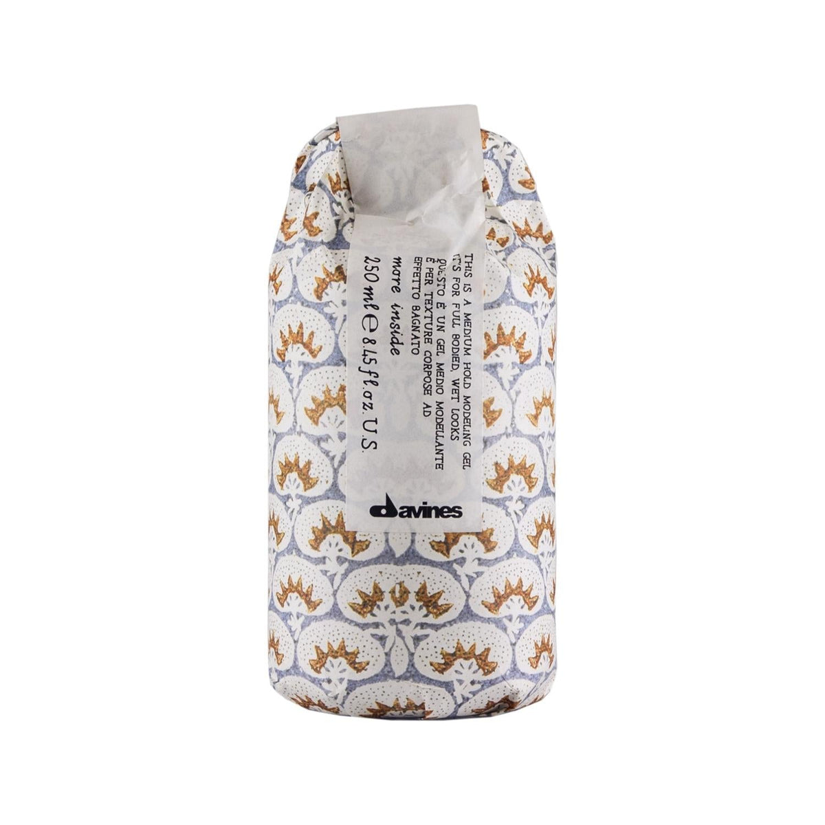 Davines Medium Hold Modelling Gel for Hair Styling - 250ml, Hair Styling Gel, Medium Hold Hair GelHair StylingTorqelo.com