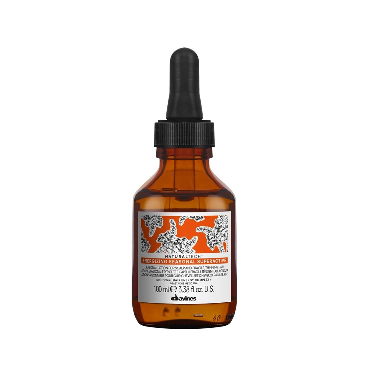 Davines NaturalTech Energizing Seasonal Superactive - 100ml Hair Loss Prevention & Scalp EnergizerHair CareTorqelo.com