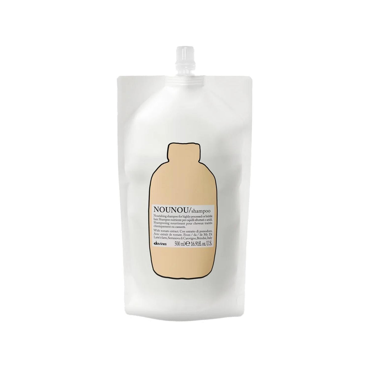 Davines Nourishing and Protective Shampoo - Moisturizing, Gentle Hair Care for Dry or Damaged Hair, 16.91 fl ozShampooTorqelo.com