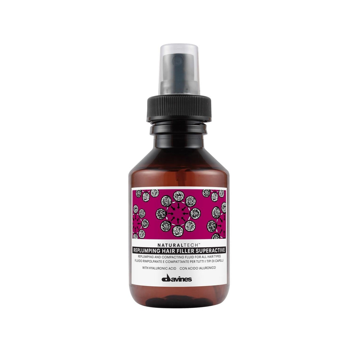 Davines Replumping Leave-in Hair Treatment & Volumizer - Hydrating, Non-Rinsing Formula for Dry, Damaged Hair - 3.38 fl ozHair MaskTorqelo.com