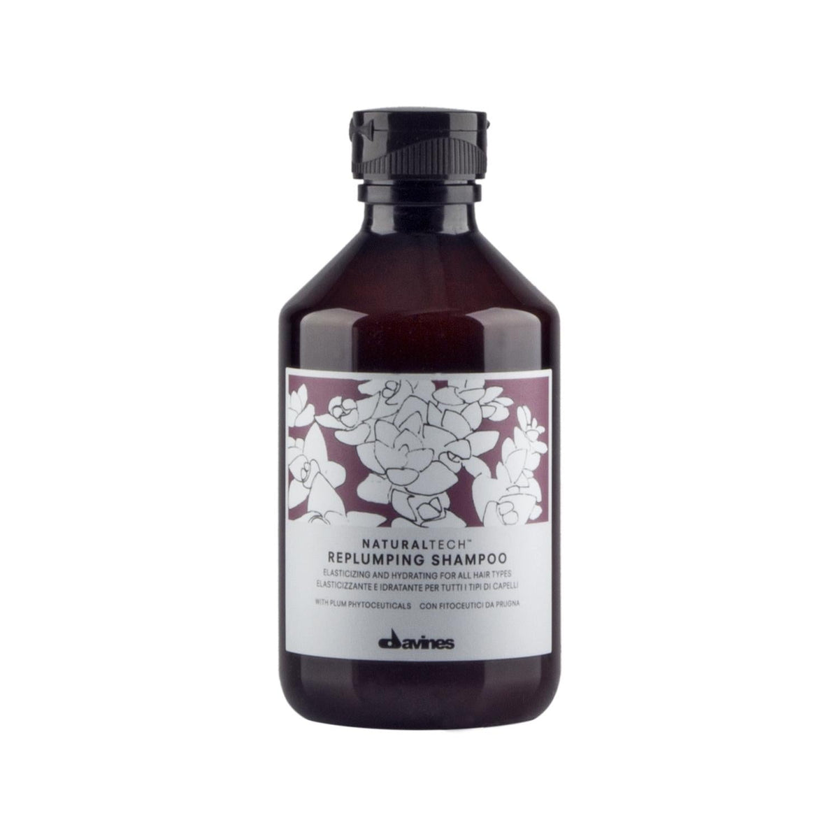 Davines Replumping Moisturizing Shampoo for Dry or Damaged Hair - 8.45 fl oz, Nourishing & Hydrating PropertiesShampooTorqelo.com
