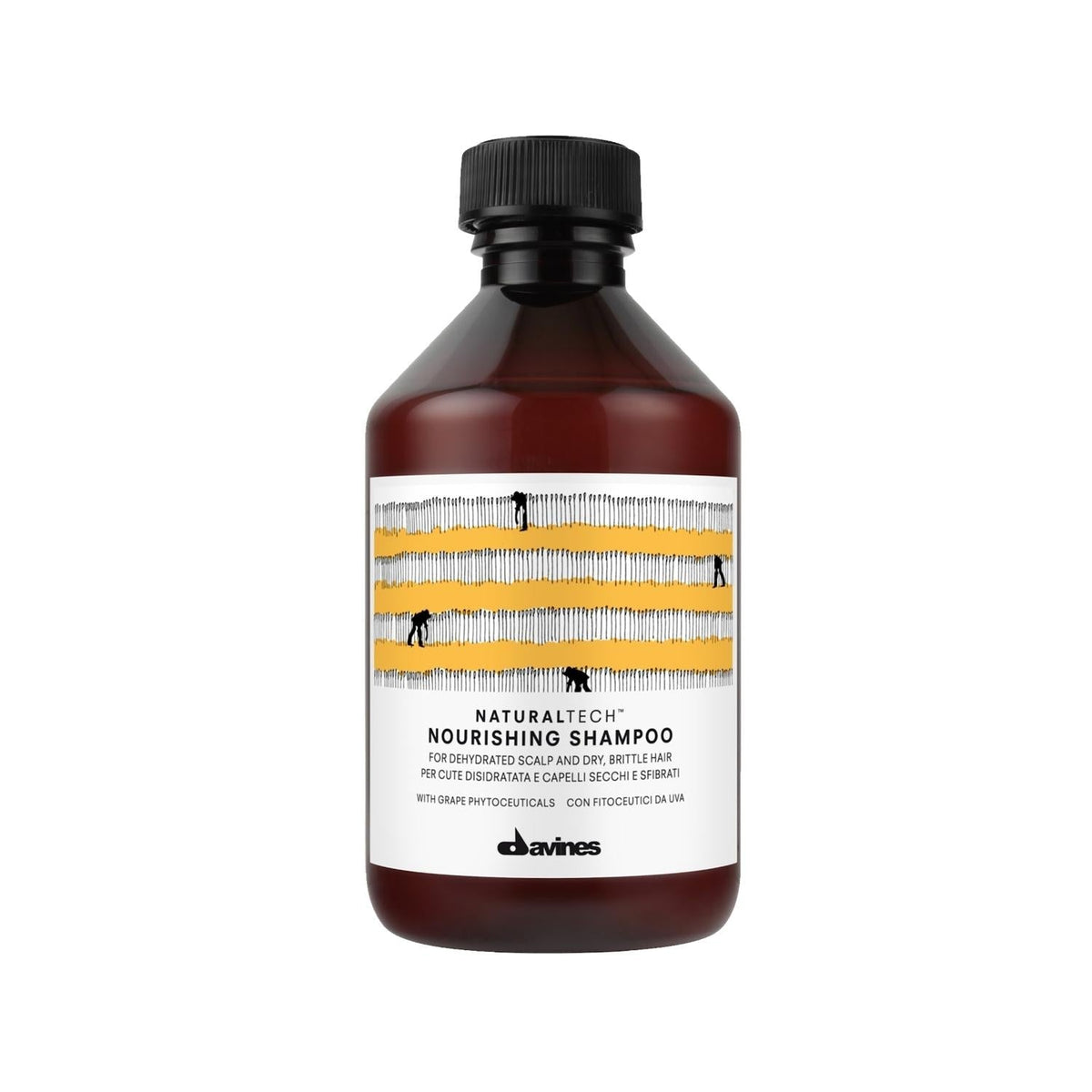 Davines Sulfate-Free Shampoo for Dry, Damaged Hair - Nourishing, Gentle, 8.45 fl ozShampooTorqelo.com