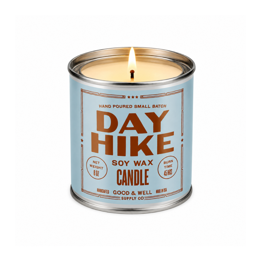 Day Hike Soy Candle by Good & Well Supply Co.
