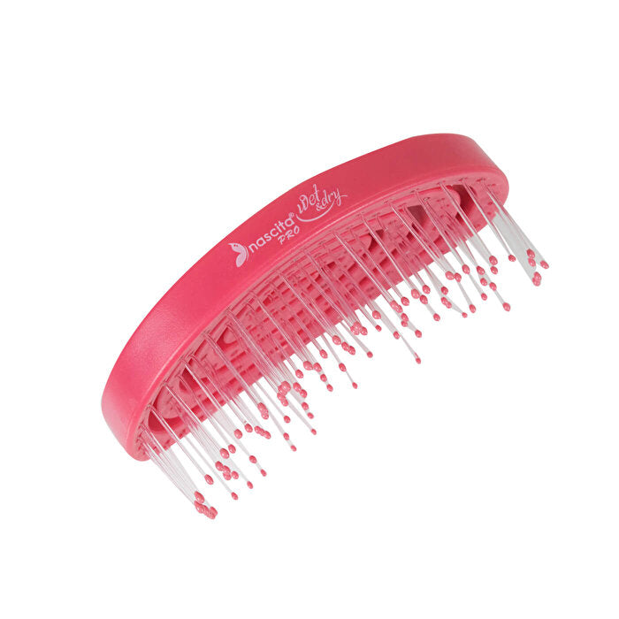 3D Portable Hair Brush in pink by Beauty Care Bag, view 2