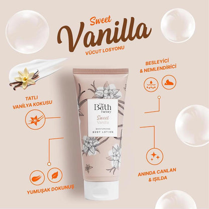 The Bath Factory Sweet Vanilla Hydrating Body Lotion 200 ml by Beauty Care Bag