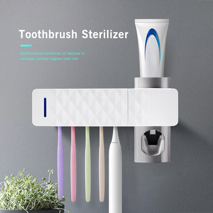 Anti-bacteria UV Automatic Toothbrush Sterilizer by Teal Simba