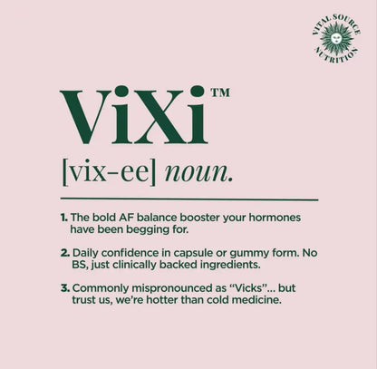 Feminine Balance Capsules -ViXi-Vital Source Nutrition by KARONDA RENE LEWIS