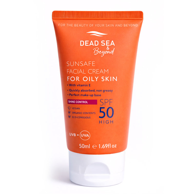 Dead Sea Beyond Oil-Free Sunscreen SPF 50 for Oily Skin 50 ml by Beauty Care Bag