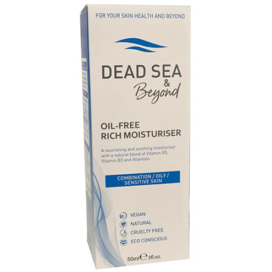 Dead Sea Spa Magik Oil Free Rich Moisturizer for Balanced Skin 50ml by Beauty Care Bag