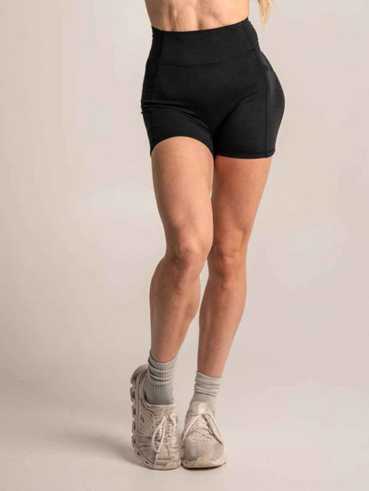 WOMEN'S | DEBUT 4-INCH SHORT : BLACK by Alpha Country Training + Nutrition
