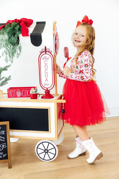 Deck the Halls L/S Tutu DressTutu Dress L/STorqelo.com