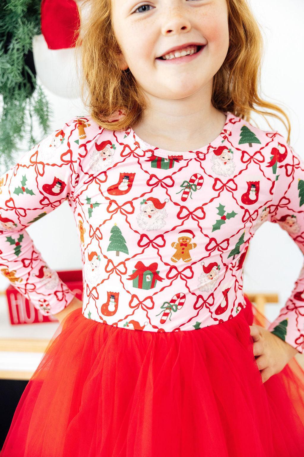 Deck the Halls L/S Tutu DressTutu Dress L/STorqelo.com