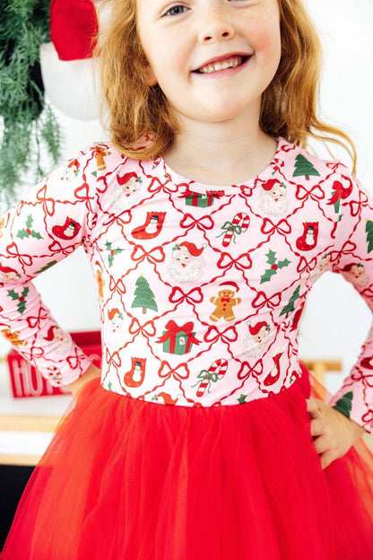 Deck the Halls L/S Tutu DressTutu Dress L/STorqelo.com