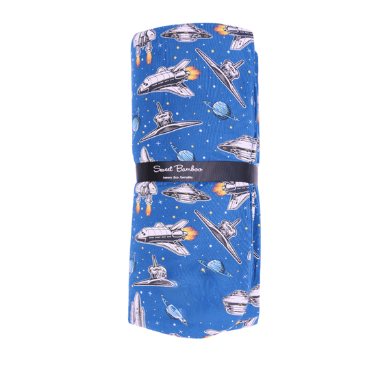 Deep In Orbit Big Kid Cloud Blanket by Sweet Bamboo