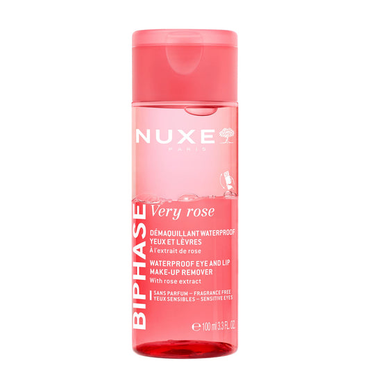 Nuxe Very Rose Biphase Suya Dayanıklı Eye and Lip Makyajı Cleanser 100 ml by Beauty Care Bag