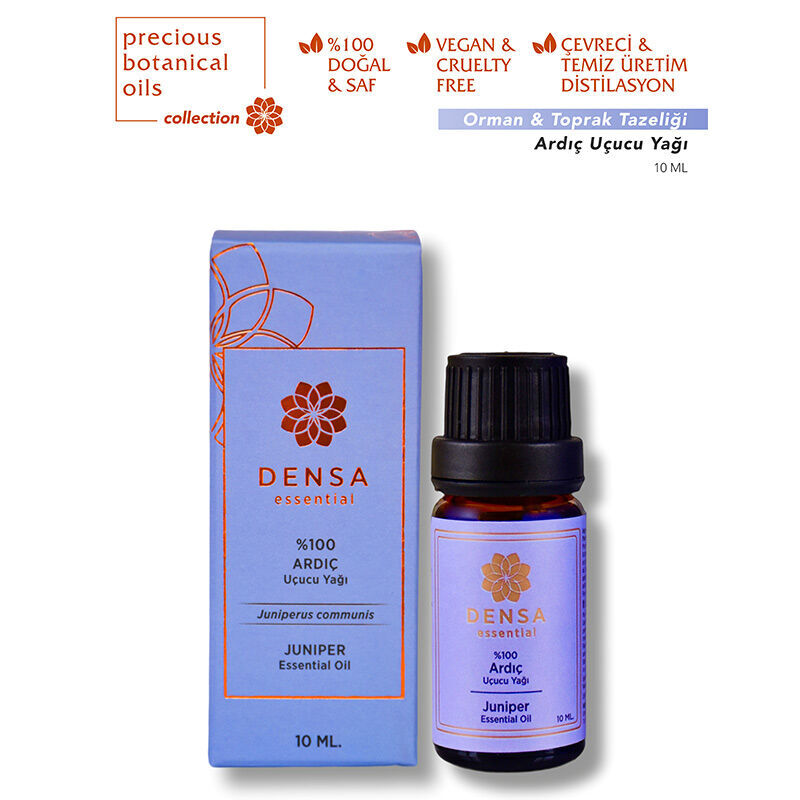 Densa Essential Juniper Essential Oil for Aromatherapy 10 ml by Beauty Care Bag