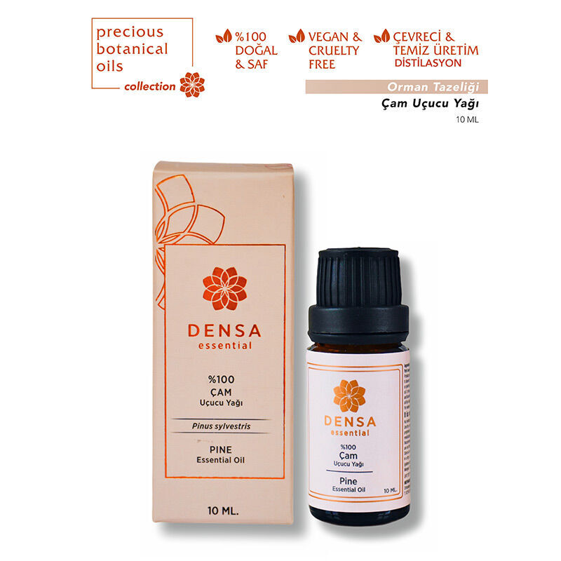 Densa Essential Pine Essential Oil Pure Aromatherapy 10 ml by Beauty Care Bag