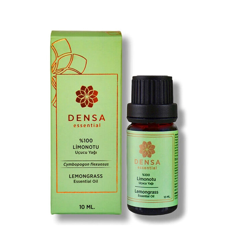 Densa Essential Lemongrass Essential Oil for Aromatherapy 10 ml by Beauty Care Bag