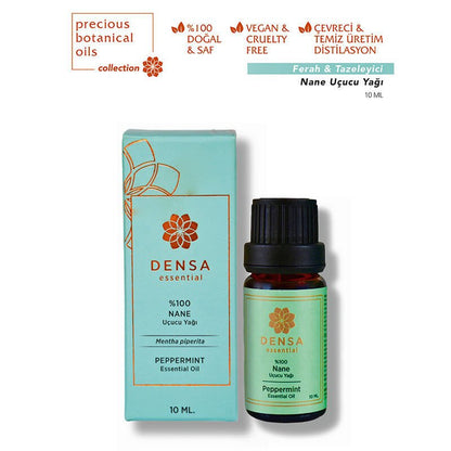 Densa Essential Peppermint Pure Essential Oil for Aromatherapy 10 mlBody CareTorqelo.com
