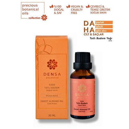 Densa Essential Sweet Almond Oil Cold-Pressed 30 mlBody CareTorqelo.com