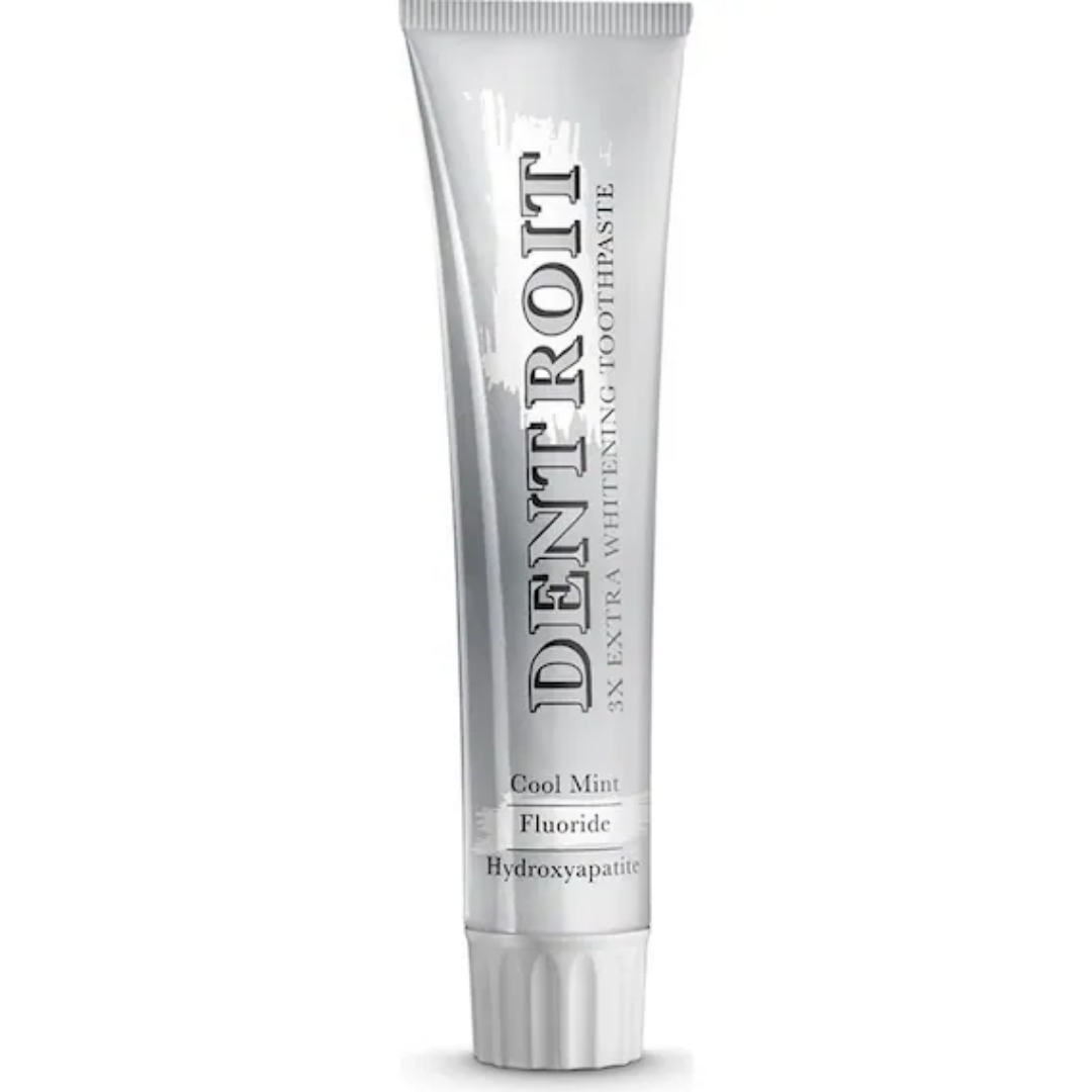 Dentroit 3x Extra Whitening Toothpaste for Bright Smiles 100 ml by Beauty Care Bag