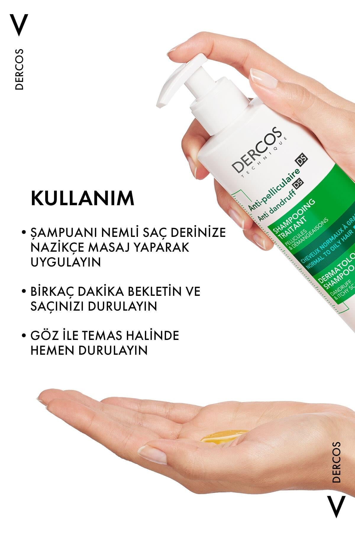 Vichy Dercos Anti-Dandruff Shampoo for Oily Hair 390 ml 2-Pack by Beauty Care Bag