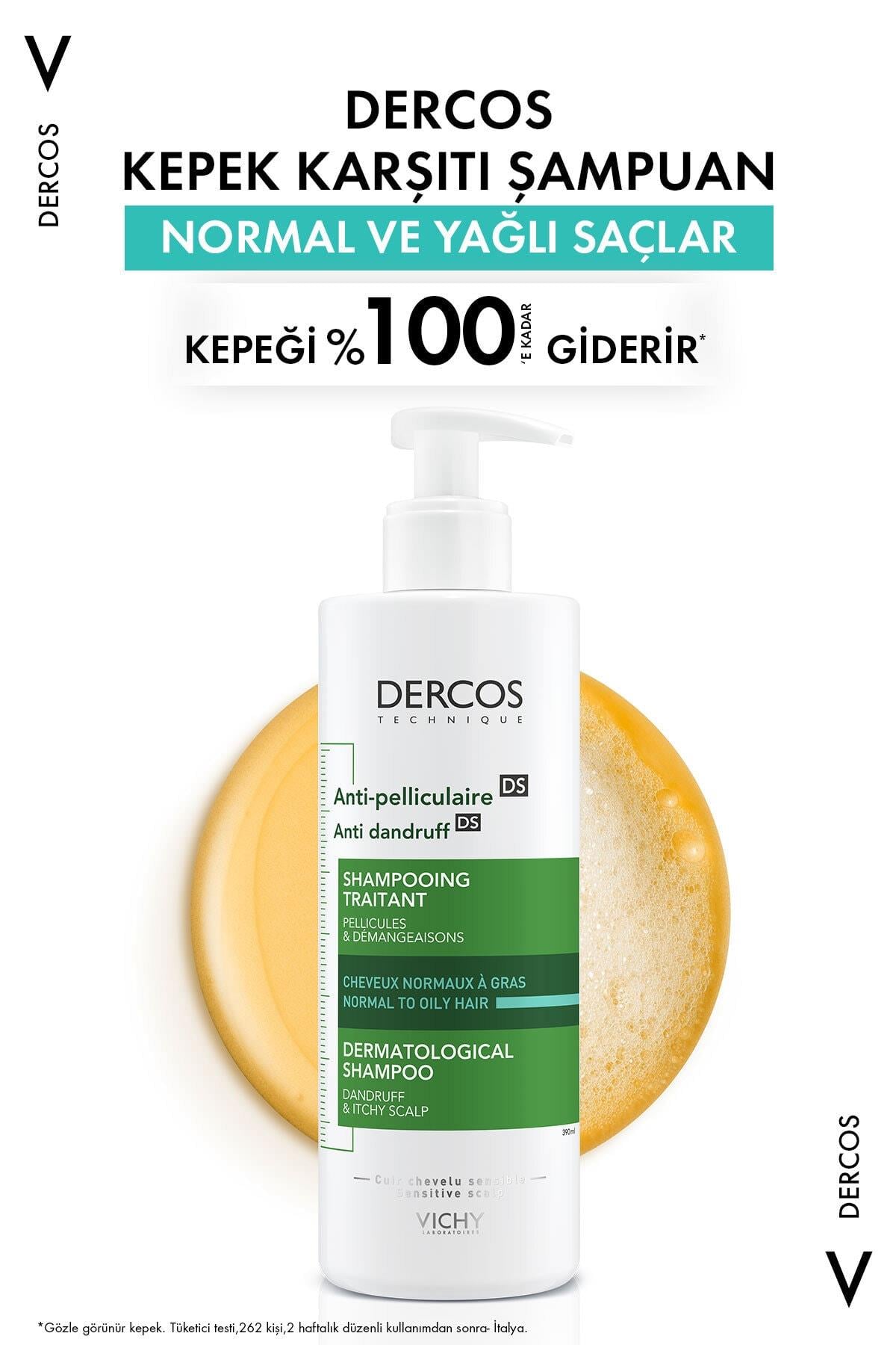 Vichy Dercos Anti-Dandruff Shampoo for Oily Hair 390 ml 2-Pack by Beauty Care Bag