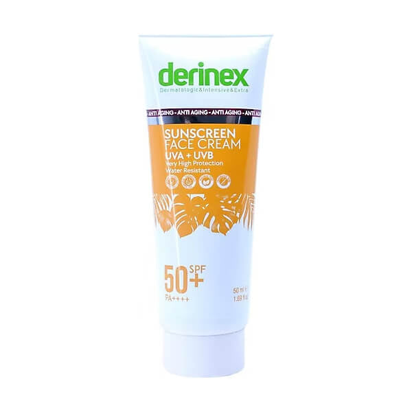 Derinex SPF 50 Anti-Aging Sun Protection Cream 50 ml by Beauty Care Bag