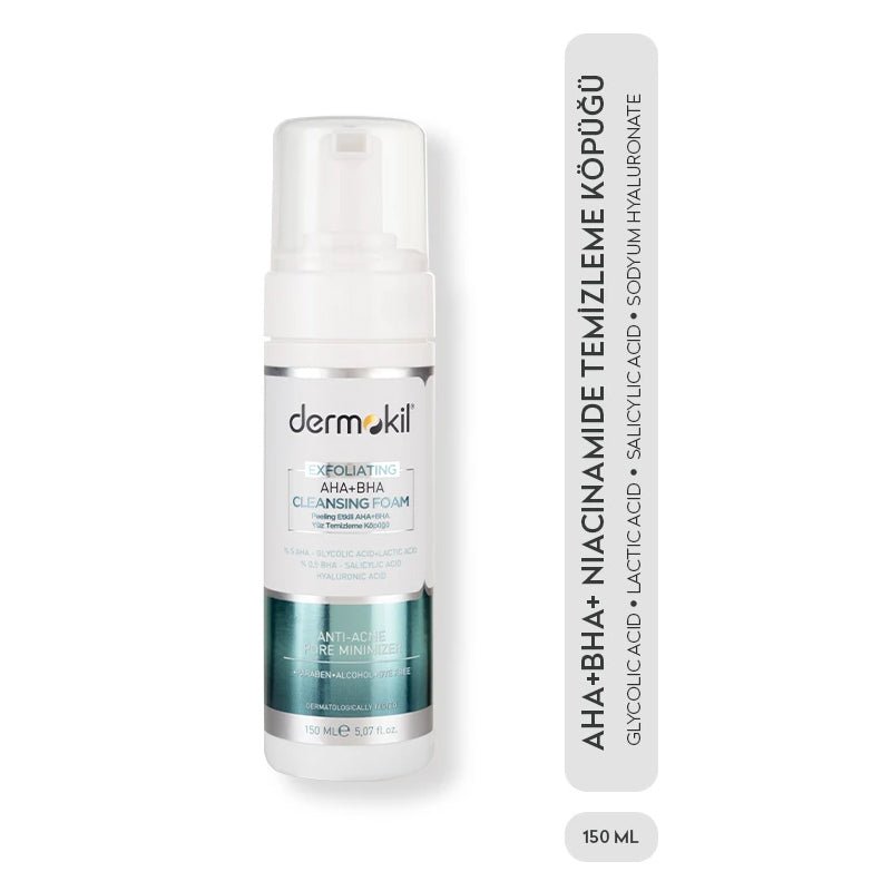 Dermokil AHA BHA Exfoliating Cleansing Foam 150 mlSkincareTorqelo.com