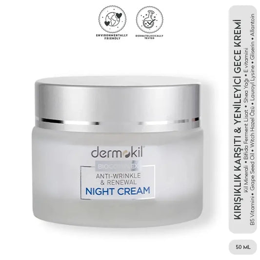 Dermokil Biocomplex Night Cream with Collagen & Vitamin C 50ml by Beauty Care Bag