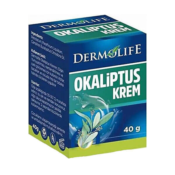 Dermolife Eucalyptus Cream Soothing Skin Care 40g by Beauty Care Bag