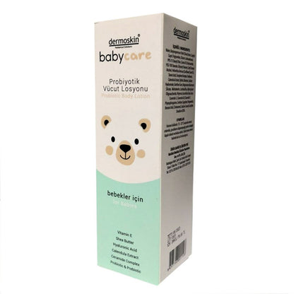 Dermoskin BabyCare: Probiotic Baby Lotion - Soothes Eczema & Diaper Rash, Natural Sensitive Skin Moisturizer (230ml/7.78 fl oz) by Beauty Care Bag