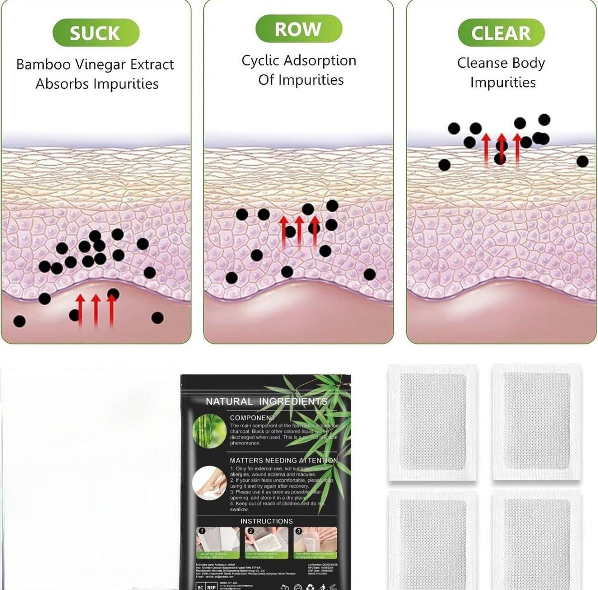 DetoxSoothe Foot PadsTorqelo.com