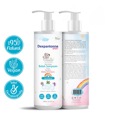 Dexpantonne Baby Newborn Shampoo with Aloe & Chamomile 400 ml by Beauty Care Bag