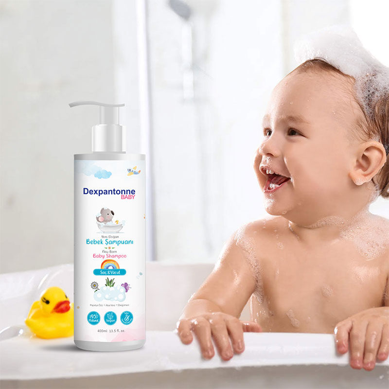 Dexpantonne Baby Newborn Shampoo with Aloe & Chamomile 400 ml by Beauty Care Bag