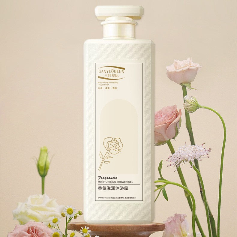 Three-leaf Queen Shower Gel – Deep-Cleansing Aromatherapy (800ml) by Carmine Juneberry