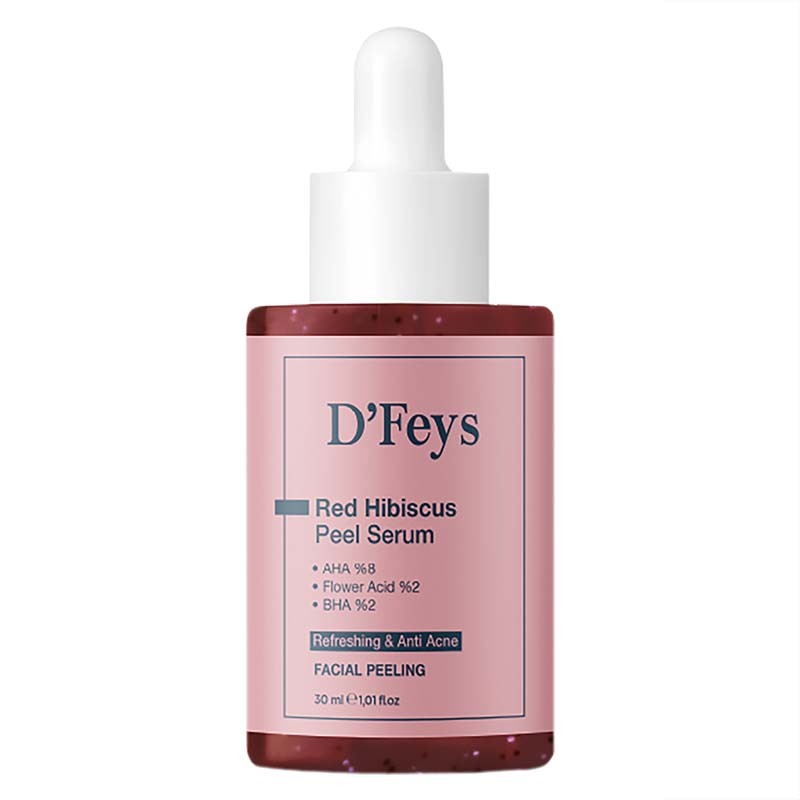 DFeys Red Hibiscus Peel Serum Exfoliating Treatment 30 ml by Beauty Care Bag