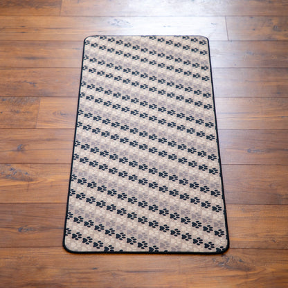 Diagonal Paws Floor RunnerRugs & MatsTorqelo.com