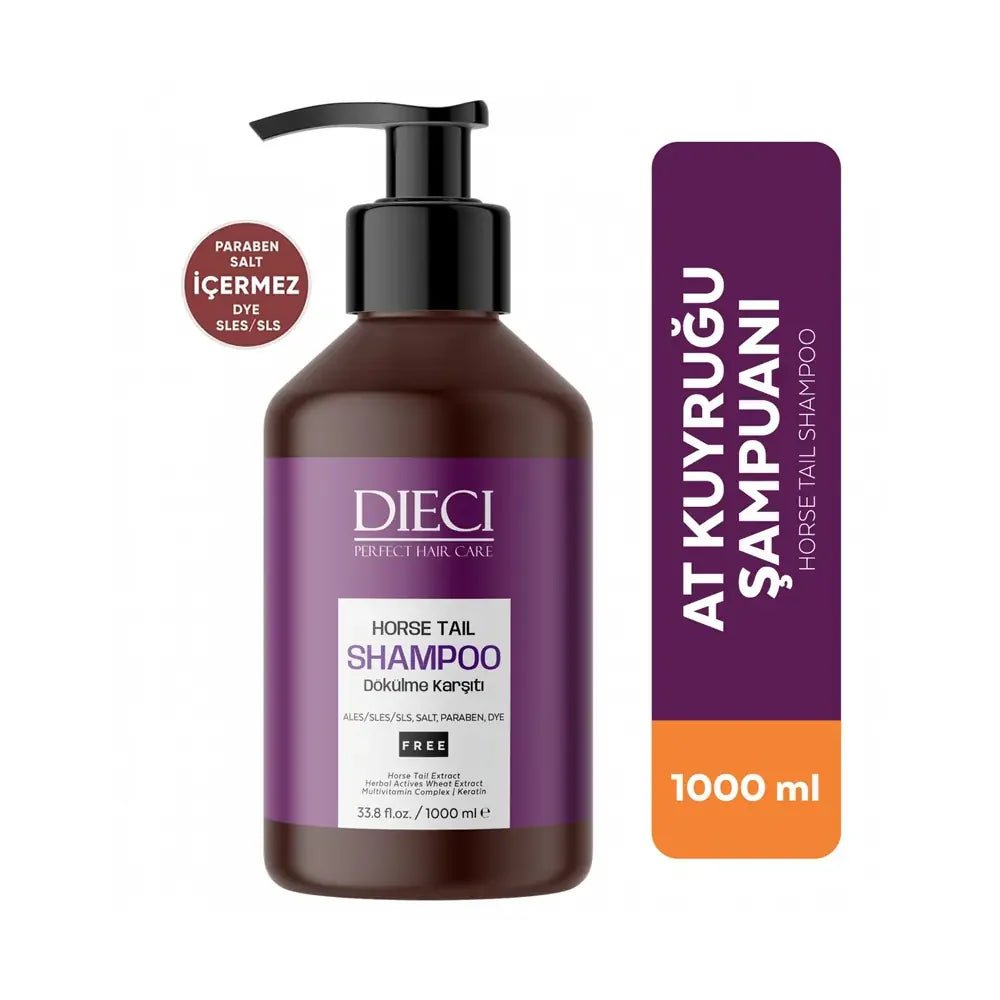 Dieci Horsetail Extract Shampoo for Stronger Hair 1000mlHair CareTorqelo.com