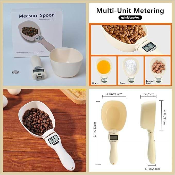 Digital Kitchen Scale – LCD Measuring SpoonKitchen ScaleTorqelo.com