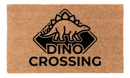 Dino Crossing Coir MatTorqelo.com