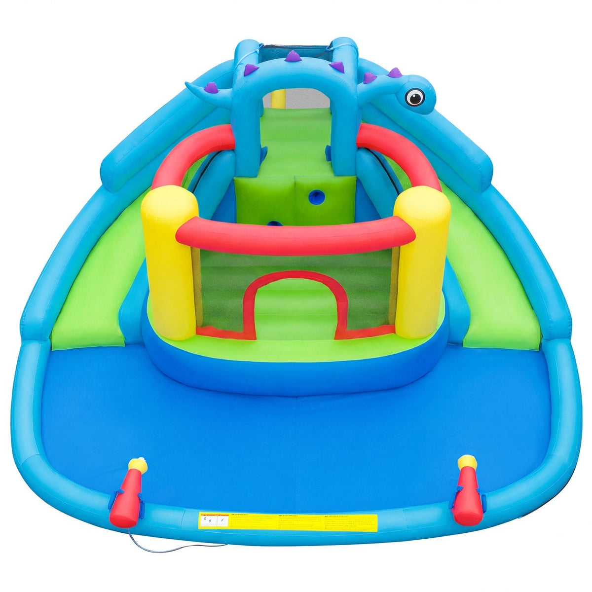 Dinosaur-themed Inflatable Water Slide Park Kids Inflatable Bounce HouseTorqelo.com