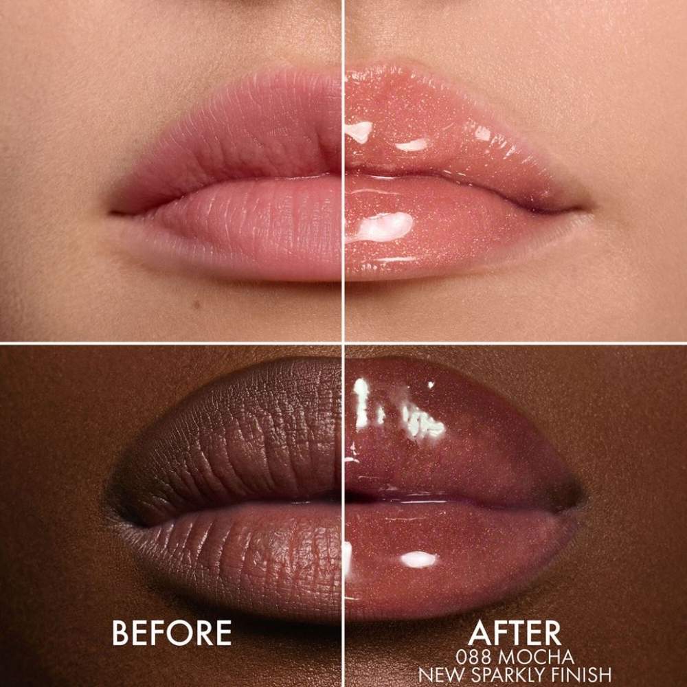 Dior Addict Lip Glow Oil 088 Mocha - Nourishing Lip Oil 6ml by Beauty Care Bag